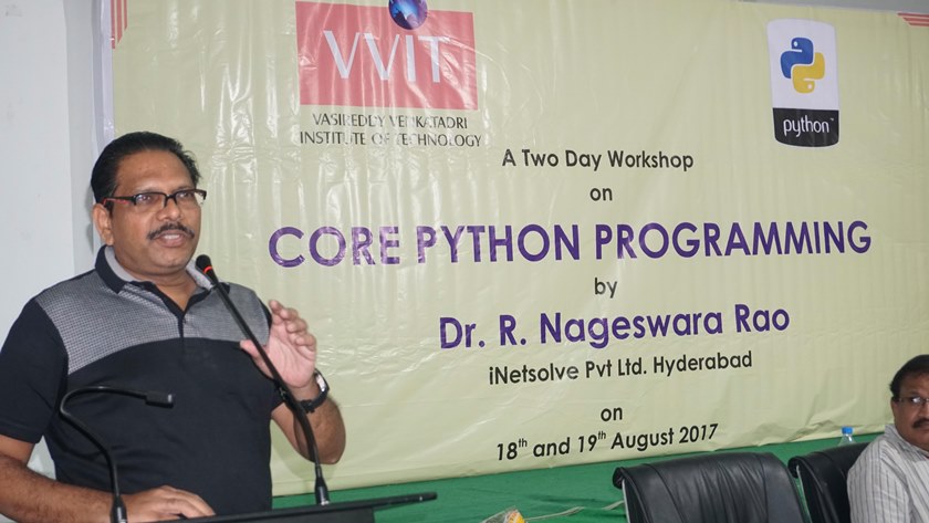 Dr.R.Nageswara Rao speaking