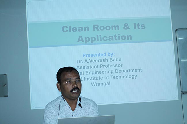 Dr.A.Veeresh Babu at seminar