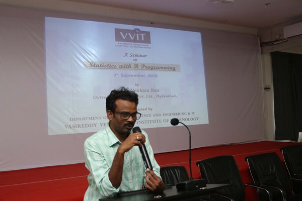K.Venkata Rao speaking