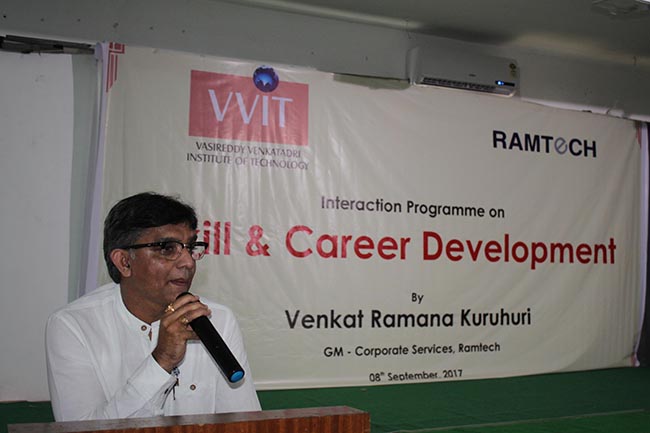 K.Venkataramana speaking